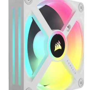 Kit De Expansión De Ventilador PWM Para PC Corsair ICUE LINK QX120 RGB De 120 Mm, Blanco CO-9051005-WW