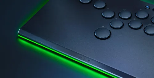 Botonera Kitsune Controlador Razer Arcade Óptico de todos los botones para Playstation5 y PC Chrom RGB - Imagen 2