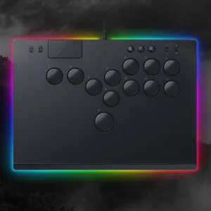 Botonera Kitsune Controlador Razer Arcade Óptico de todos los botones para Playstation5 y PC Chrom RGB