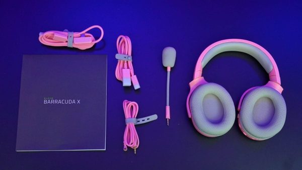 Audífonos Razer Barracuda X Quartz Edition versión 2022 Inalambricos bluetooth Hyperspeed y Smartswitch para PC, Playstation5, switch y iOS - Imagen 2