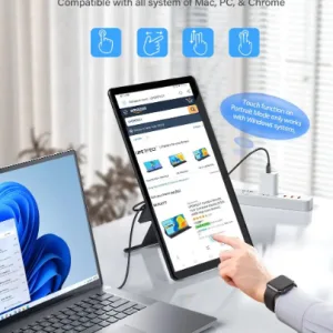 Monitor portatil Uperfect tactil 15.6" Usb-C (open box) nuevo