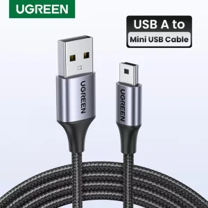 Cable Mini USB a USB Ugreen 5 Pins 1 Metro