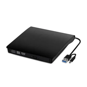 Lector/grabador de CD/DVD USB dual C/A / Utek