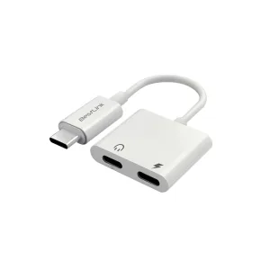 Adaptador USB C a 2 USB C c/cable /