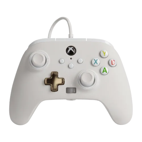 control Joystick alámbrico Xbox PowerA Blanco