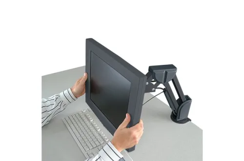 Soporte Kensington Brazo para Monitor LCD Negro 90º - 15" a 18" - Negro | K60106KENS - Imagen 3