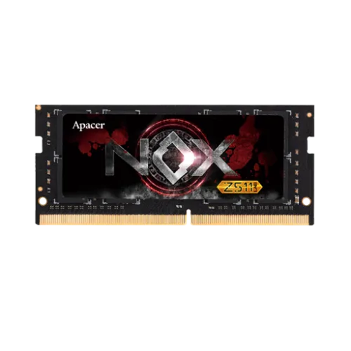 Memoria Ram DDR4 8GB 3200MHz Apacer Nox SO-DIMM, 260-pin CL20, 1.35V