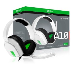 Audífonos Gamer Logitech Astro A10 Headset Xbox | Compatible con Xbox One, PlayStation4 y Mobile - Blanco