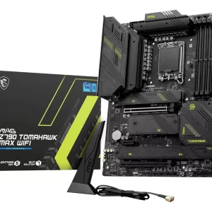 Placa madre Msi Mag Z790 Tomahawk Max Wifi Pro D5 Lga 1700 Atx Color Negro - Intel