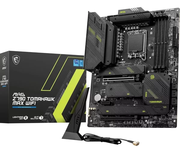 Placa madre Msi Mag Z790 Tomahawk Max Wifi Pro D5 Lga 1700 Atx Color Negro - Intel