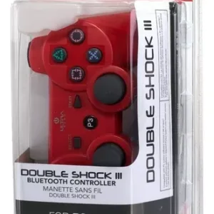 Control Joystick Ultra Bluetooth para Playstation3  | Double Shock 3 - Rojo
