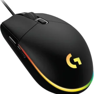 Mouse Logitech Gaming G203  Alambrico Negro | 6 Botones Programables