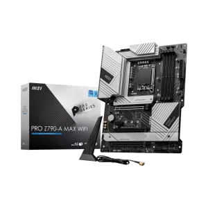 Placa Madre MSI PRO Z790-A MAX WIFI LGA 1700, Intel Z790, 4x DDR5, ATX, Dual Channel PRO Z790-A MAX WIFI