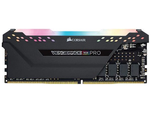 Memoria Ram Corsair  Vengeance  Rgb Pro BlackDDR4, 3200MHz 8GB 1x8Gb Dimm