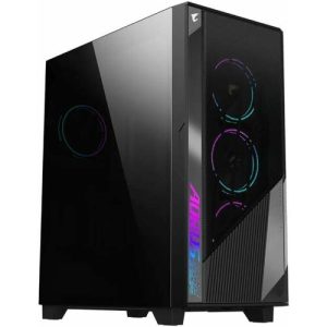 Gabinete Gaming AORUS AC500G ST, Torre Media, Vidrio Templado, USB Tipo C, 4 Ventiladores ARBG GB-AC500G ST