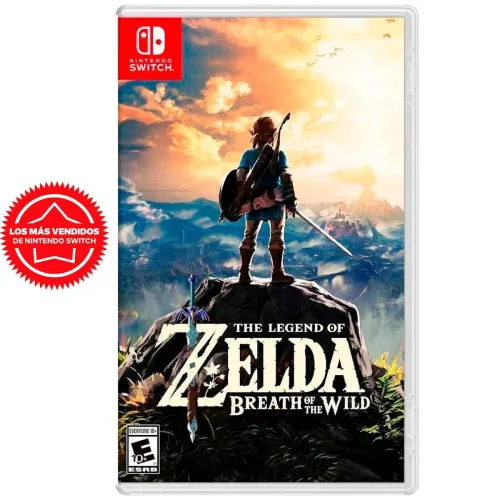 Juego de Nintendo Switch - The legend of Zelda: Breath of the Wild.
