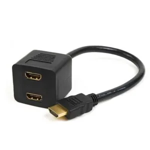 Cable Video Splitter Hdmi 2 Puntos 2 Metros Nuevo