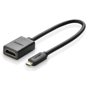 Adaptador Ugreen Micro HDMI a HDMI 4K 0.5 Metros