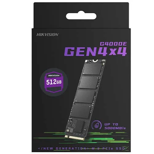 SSD Hikvision G4000E 512Gb M.2 NVME PCIE Gen 4x4 Hikvision
