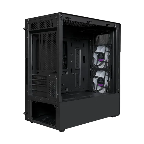 Gabinete Gamer Cooler Master TD300 Mesh, A-RGB, Vidrio Templado, Micro-ATX, Mini ITX, Black - Imagen 3