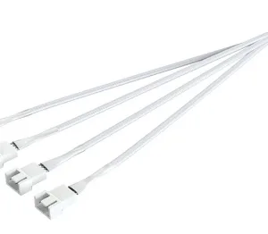 TEUCER Cable Adaptador de Ventilador PWM de 4 Pines
