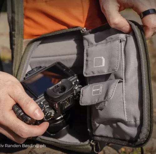 Mochila para cámara de viaje diseño ergonómico de acceso rápido - Imagen 2