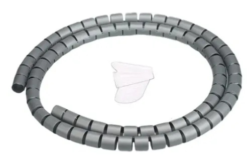 Protector de cables de 2 metros gris
