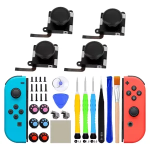 Kit De Reparación Mando Joy-con 33 Pcs Para Nintendo Switch