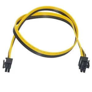Cable Poder 6 Pin Macho A 8 Pin Macho (6+2) 50cm Para Gpu