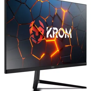 Monitor Gaming Krom Kertz 200hz, 1ms, Rgb, 24 , Fullhd, Hdr Color Negro