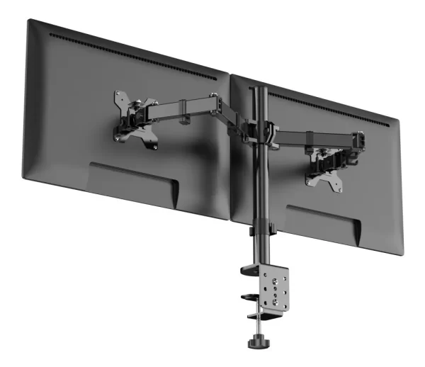 Soporte Para 1 o 2 Monitores (15" - 33") Soporte Doble, 2 Brazos Escritorio Monitor