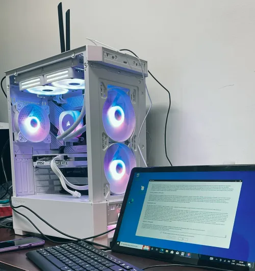 PC GAMER MOONCLOTH 4060 i7 32GB 1TB 850w z790-a pro - Imagen 2