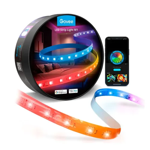 TIra de luces GoveeLED RGBIC 5 mts M1 Wifi y Bluetooth