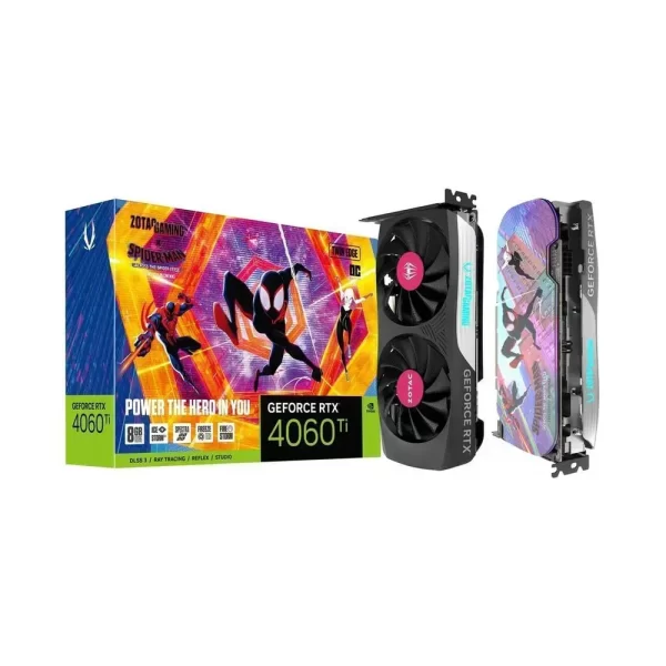 Tarjeta Gráfica Zotac Gaming Geforce RTX 4060 Ti 8GB Twin Edge OC, 8GB GDDR6