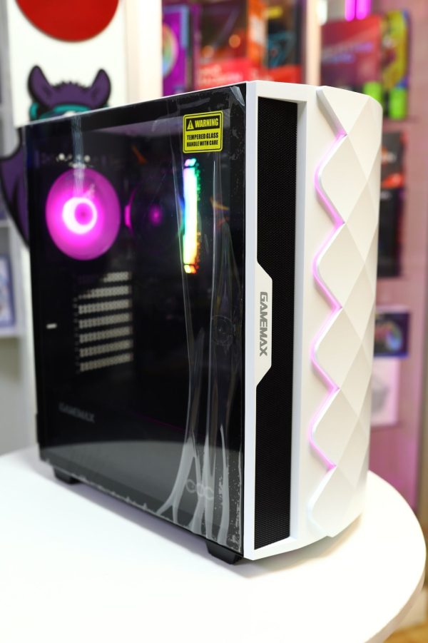Pc Gamer white diamond AMD Ryzen 5 5600G 512GB 16GB DDR4/3200Mhz 500W