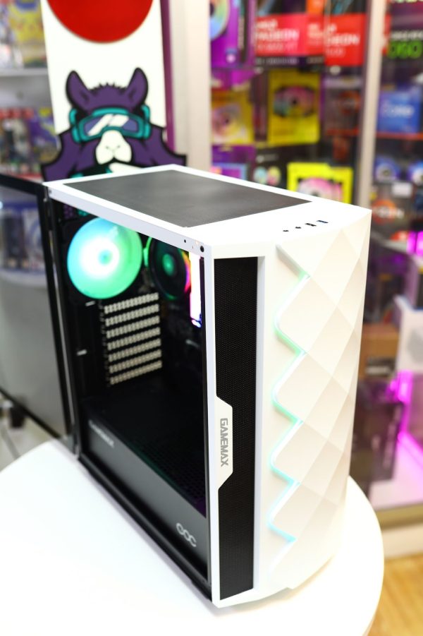 Pc Gamer white diamond AMD Ryzen 5 5600G 512GB 16GB DDR4/3200Mhz 500W - Imagen 2