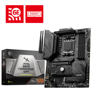 Placa Madre MSI MAG B650 Tomahawk Wifi, B650, Socket AM5, 4xDDR5, HDMI, DP, 3xM.2, ATX - AMD Ryzen