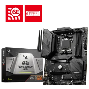 Placa Madre MSI MAG B650 Tomahawk Wifi, B650, Socket AM5, 4xDDR5, HDMI, DP, 3xM.2, ATX - AMD Ryzen