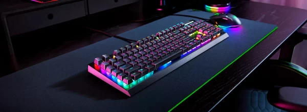 Teclado Gamer Razer Blackwidow V4 X - Yellow Switch - Español