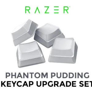 Set de actualizacion keycap Phantom white Razer (US/UK)