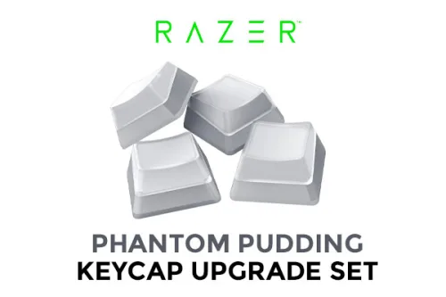 Set de actualizacion keycap Phantom white Razer (US/UK)