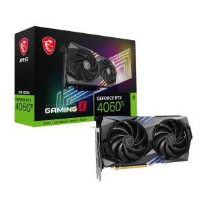 Tarjeta Grafica de Video MSI Nvidia GeForce RTX 4060 TI GAMING X, 8GB GDDR6, 128-bit, PCI-e 4.0