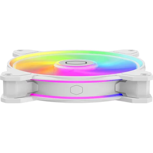 Ventilador Cooler Master MasterFan MF140 HALO², Ventilador de doble anillo ARGB Gen 2, White Refrigeración - Imagen 2