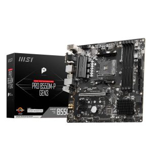 Placa Madre MSI PRO B550M-P GEN3, Socket AM4, M.2, microATX