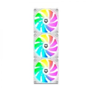 Ventilador 120x120 Nox Easylink white pack 3 un