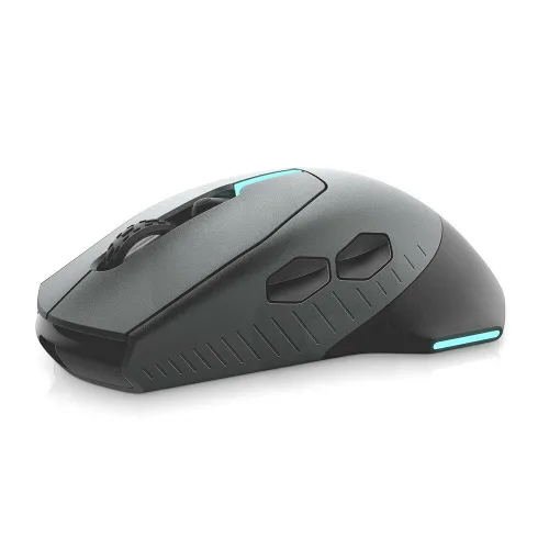 Mouse Gamer Alienware Wireless/Wired AW610M DELL - Dark Side of the Moon - Imagen 3