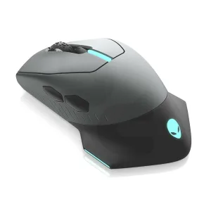 Mouse Gamer Alienware Wireless/Wired AW610M DELL - Dark Side of the Moon