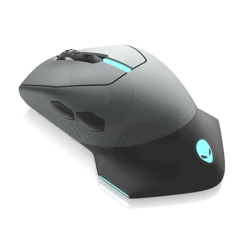Mouse Gamer Alienware Wireless/Wired AW610M DELL - Dark Side of the Moon