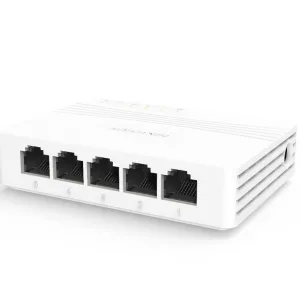 Switch de 5 Puertos Hikvision DS-3E0505D-E, 10/100/1000, Gigabit Ethernet