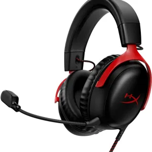 Audifonos HyperX Cloud III Negro y Rojo 727A9AA